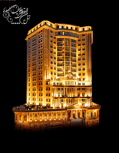 طرح سفارشی هتل قصر طلایی مشهد